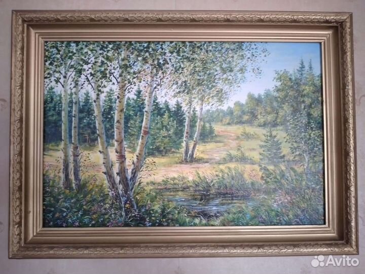 Картина маслом на холсте