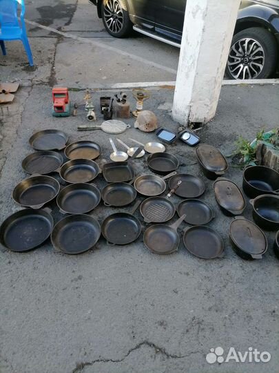 Кухонная утварь СССР чугун