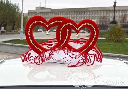 Кольца сердца свадебные