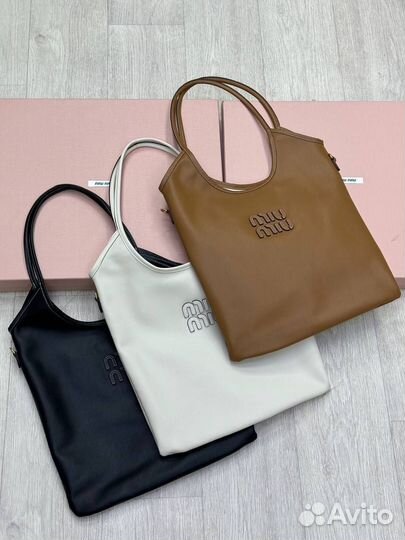 Сумка шопер Miu miu 3 цвета