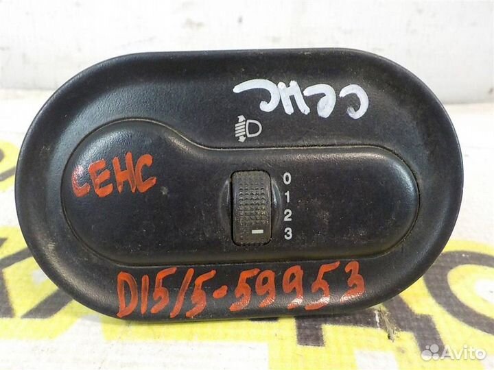 Кнопка корректора фар Chevrolet Lanos 2005-2009