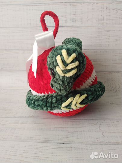 Мягкие игрушки новый год змея символ 2025