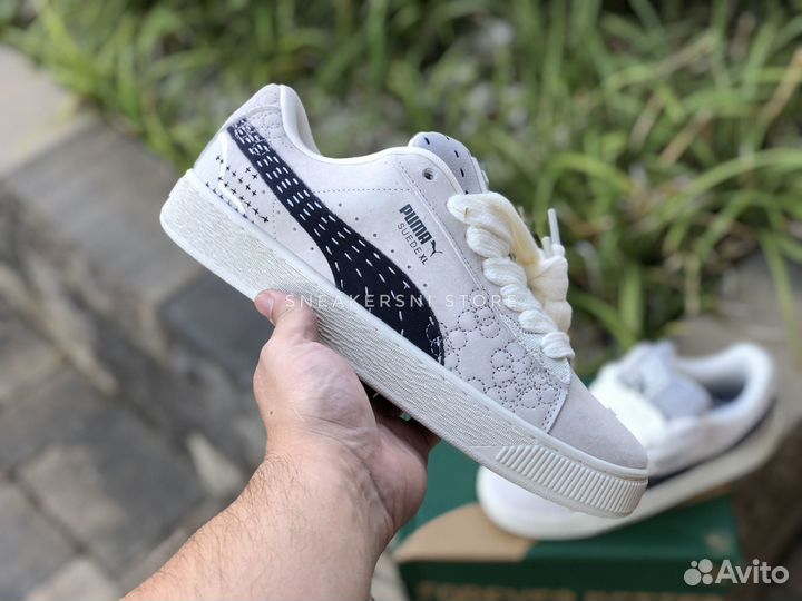 Кроссовки Puma Suede XL White