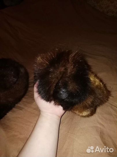 Норковая шапка