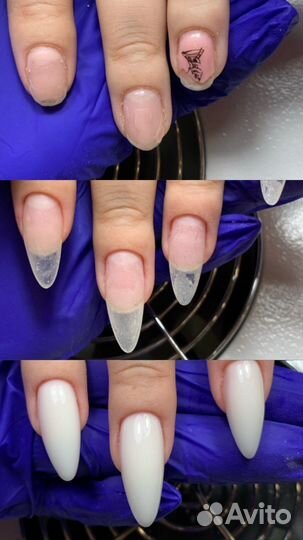 Наращивание ногтей / гель лак