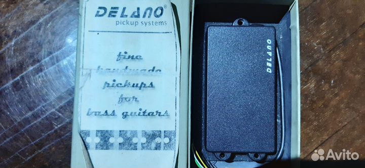 Delano звукосниматель для бас гитары