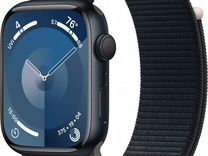 Apple Watch Series 9, 45 мм, корпус из алюминия