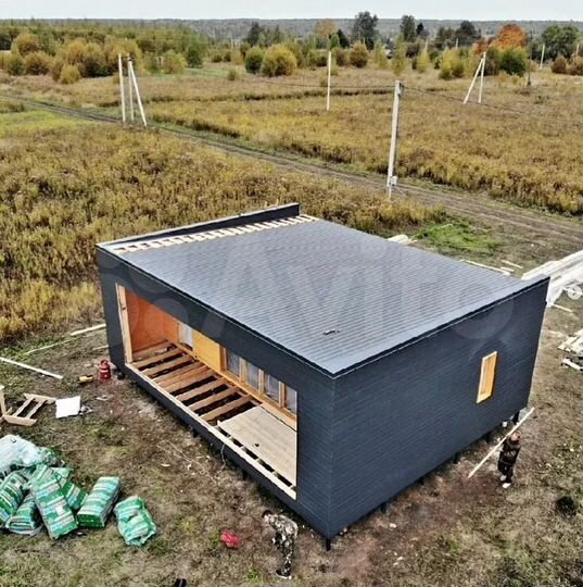 Коттедж 80 м² на участке 5 сот.