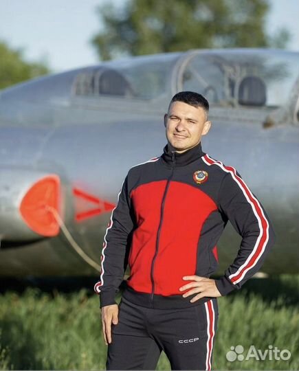 Спортивный костюм с символикой СССР для мужчин