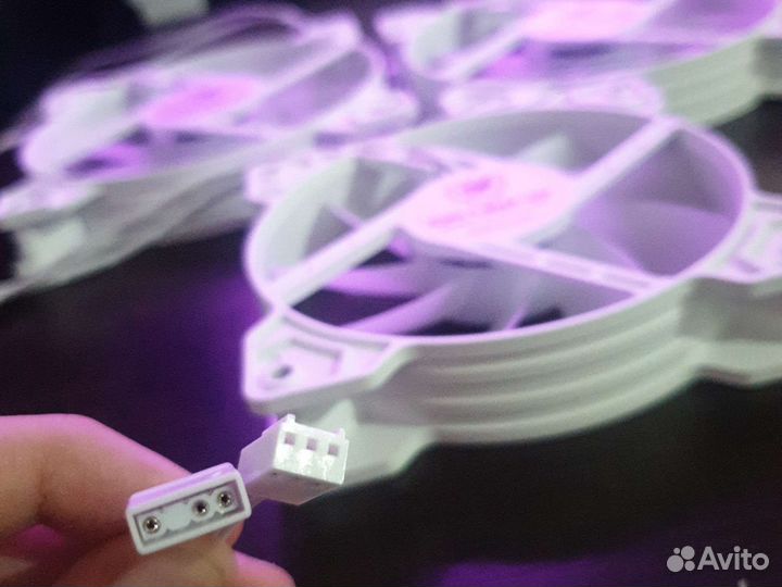 Белые корпусные вентиляторы для пк