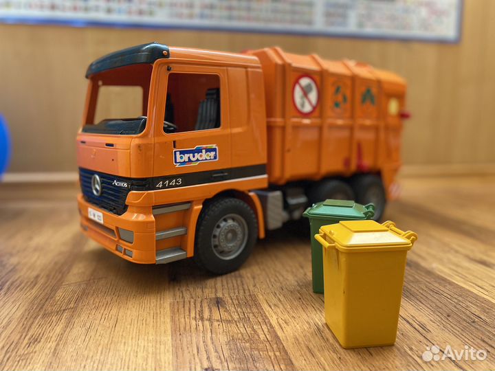 Брудер bruder мусоровоз игрушка