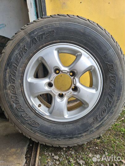 Колеса в сборе r16 toyota land cruiser 100