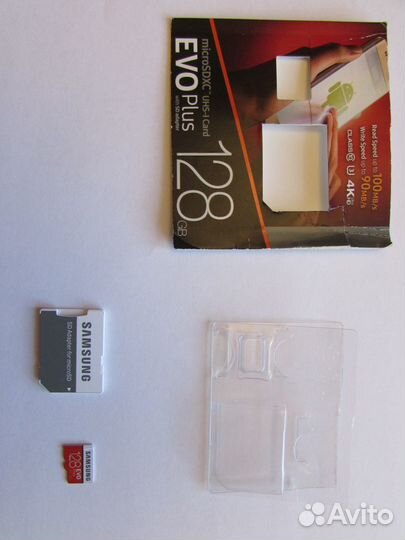 Карта памяти EVO Plus Samsung 128GB