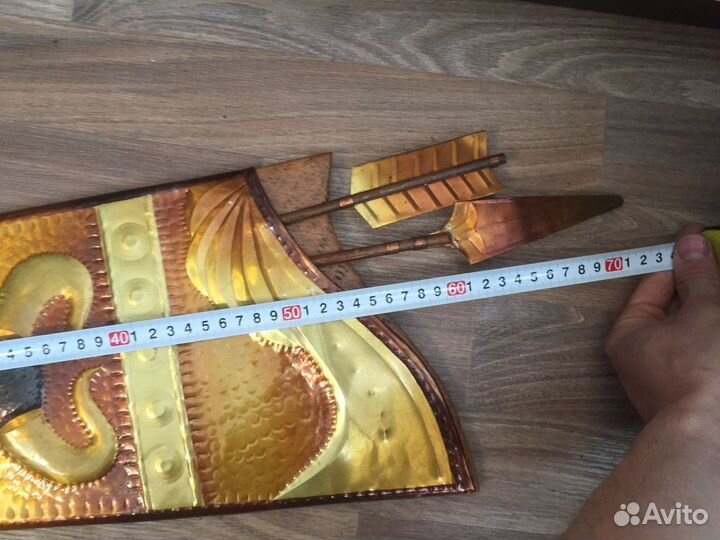 Настенное панно чеканка картина