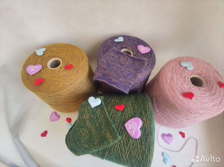 Бобинная пряжа Италия