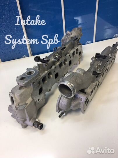 Впускной коллектор на Мерседес М642 3.0TDI ML