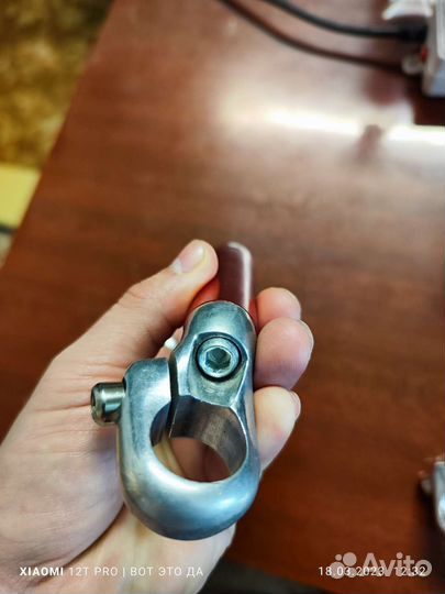 Рога на руль велосипеда