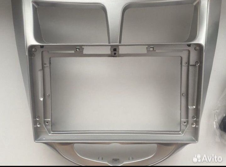 Рамка для магнитолы hyundai solaris