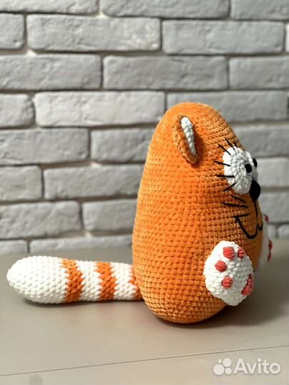 Подушка игрушка Кот с хвостом