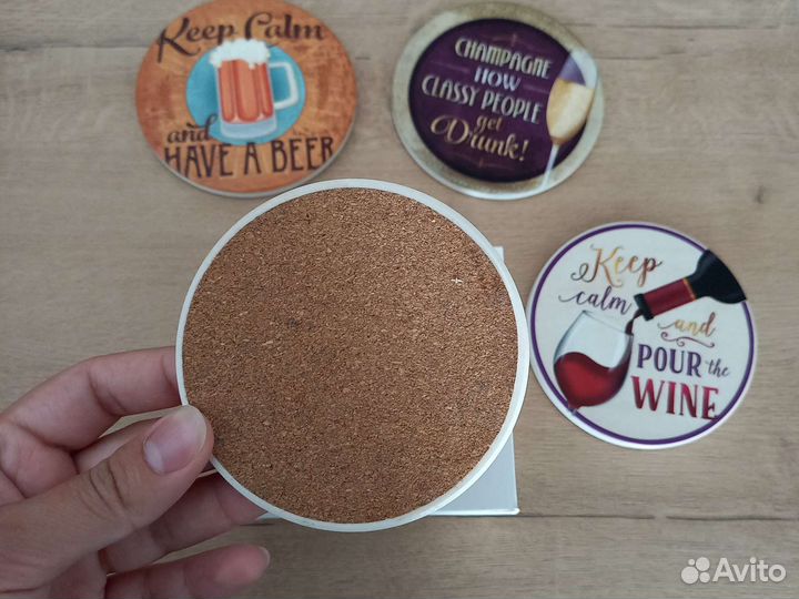 Набор подставок под кружки / стаканы