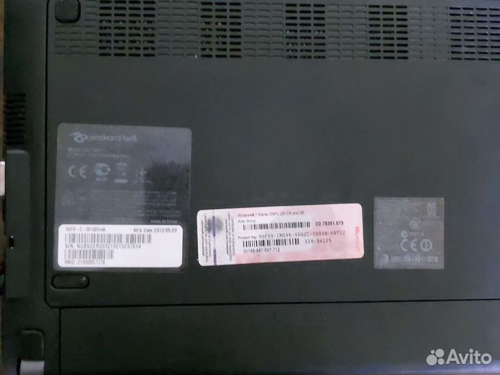 Нетбук Packard bell ZE7