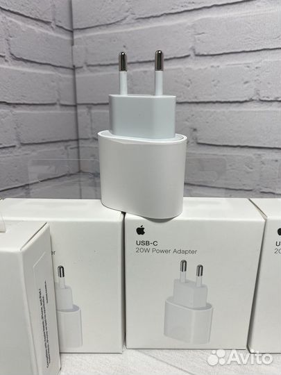 Блок для зарядки iPhone type-c адаптер