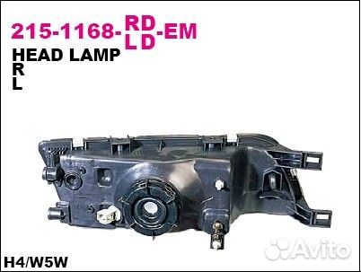 Фара передн прав с эк nissan: almera 95-98