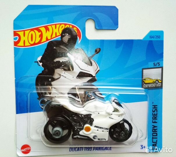 Hot Wheels мотоцикл Ducati 1199 Panigale, редкий
