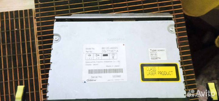 Авто магнитола б/у RAV 4 2006-2008г