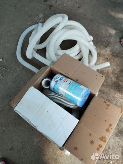 Каркасный бассейн intex