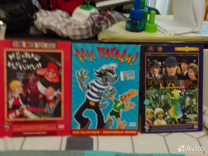 DVD диски детские разные
