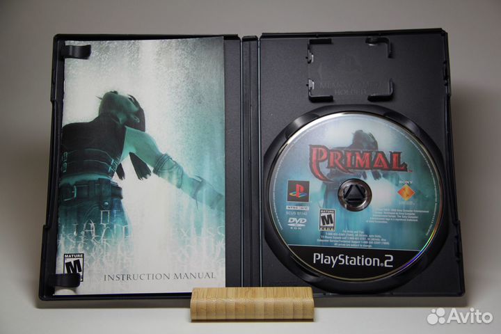 Игровой диск Primal для PS2 из Японии