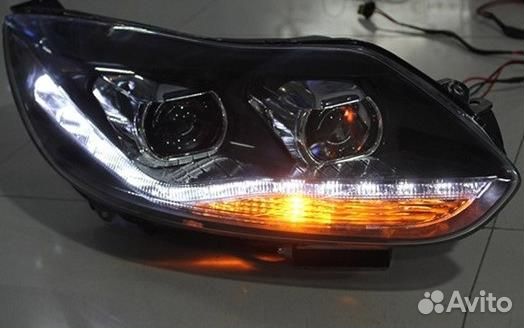 Фapы тюнинг BiXenon c дxo Ford Focus 3 10-14