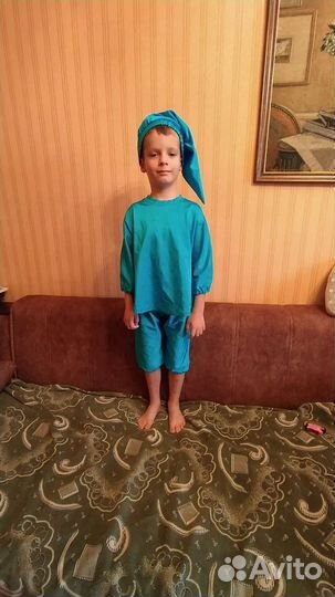 Костюм капелька/гномик 98-122