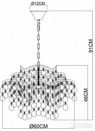 Подвесная люстра Arte Lamp Pipirima A4065SP-9SG