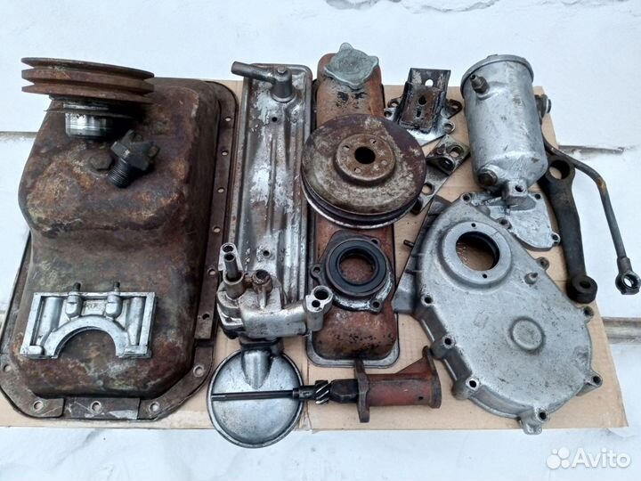 Детали двигателя Газ24 Волга 24Д