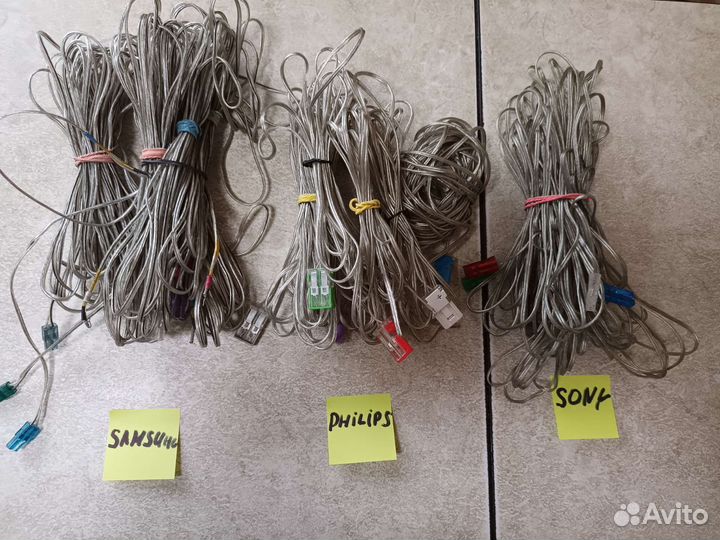 Акустические провода со штекерами