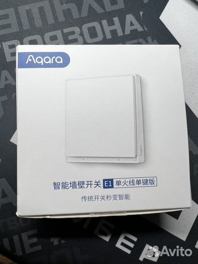 Умный выключатель Aqara E1