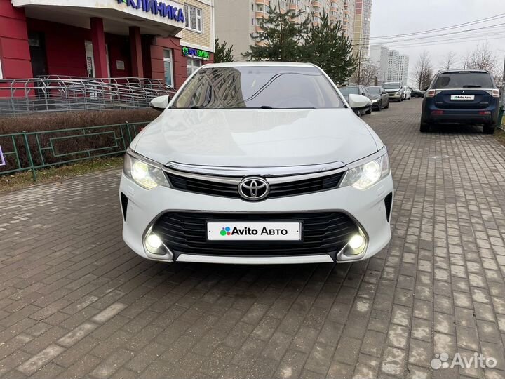 Toyota Camry 2.5 AT, 2015, 217 000 км