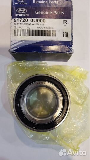 Подшипник ступицы Solaris/Rio рестайлинг