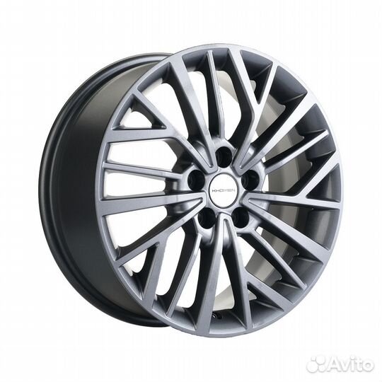 Литые диски 7x17 5x108 63.35 ET50 khomen KHW 1717 gray