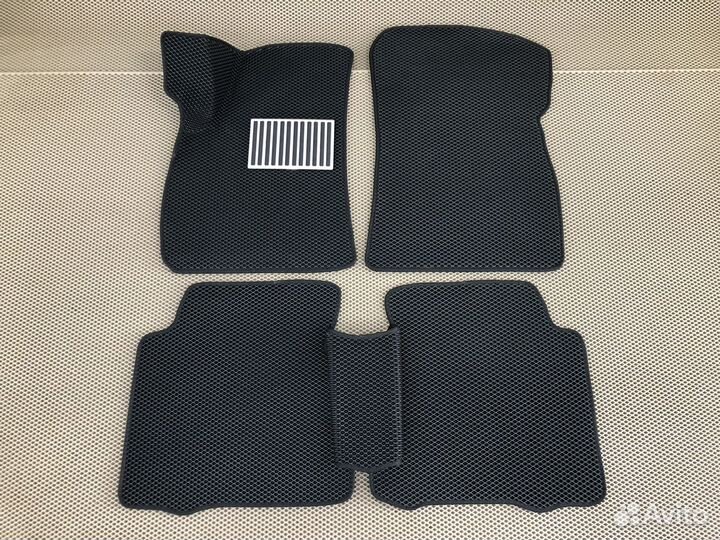 Коврики EVA (ева) Hyundai Santa Fe 1 + подпятник