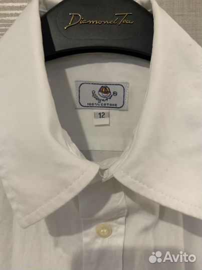 Рубашка школьная р.12