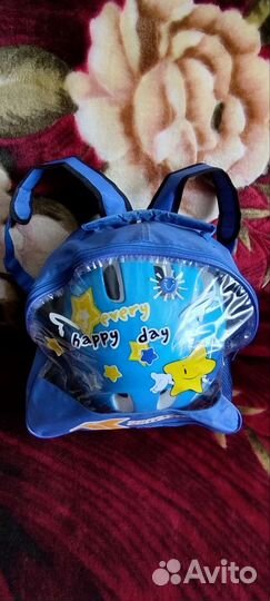 Ролики детские размер 27-30 с рюкзаком