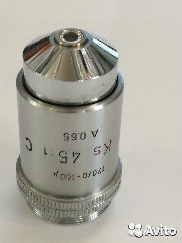 Микроскоп объектив leitz KS 45 с a0.65