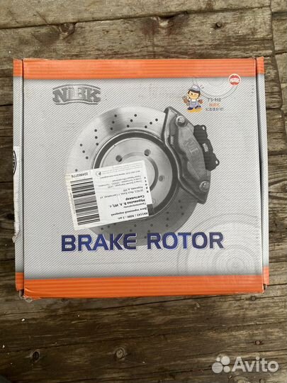 Передние тормозные диски mazda 3 bk