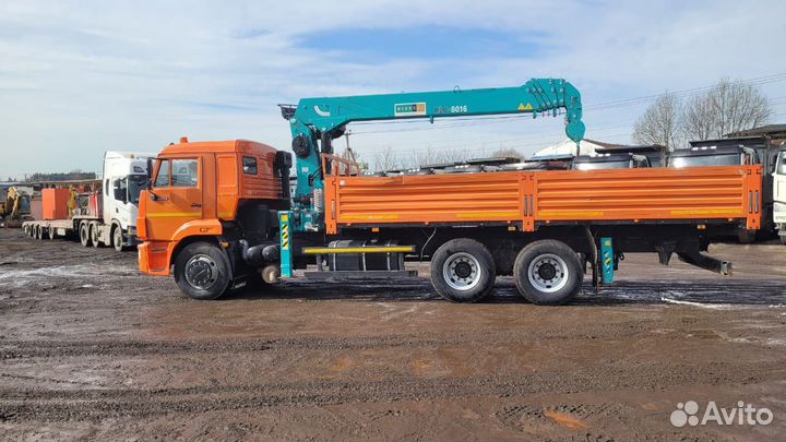 КАМАЗ 65115 с КМУ, 2023