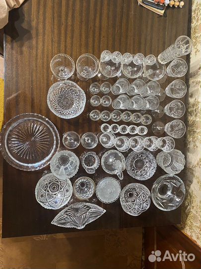 Хрустальная посуда СССР