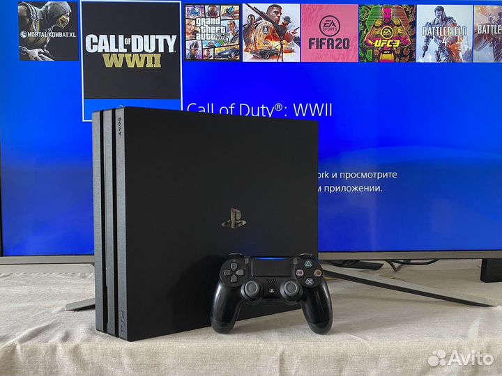 Sony PS4 pro (19 Игр)