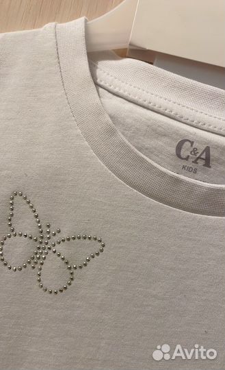 Футболки для девочки C&A 2 шт